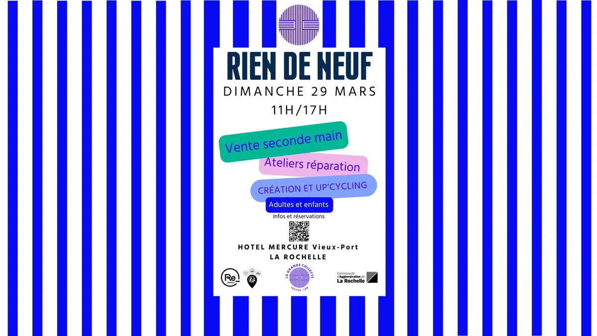 La Grande Collecte : ateliers, animations et mode seconde