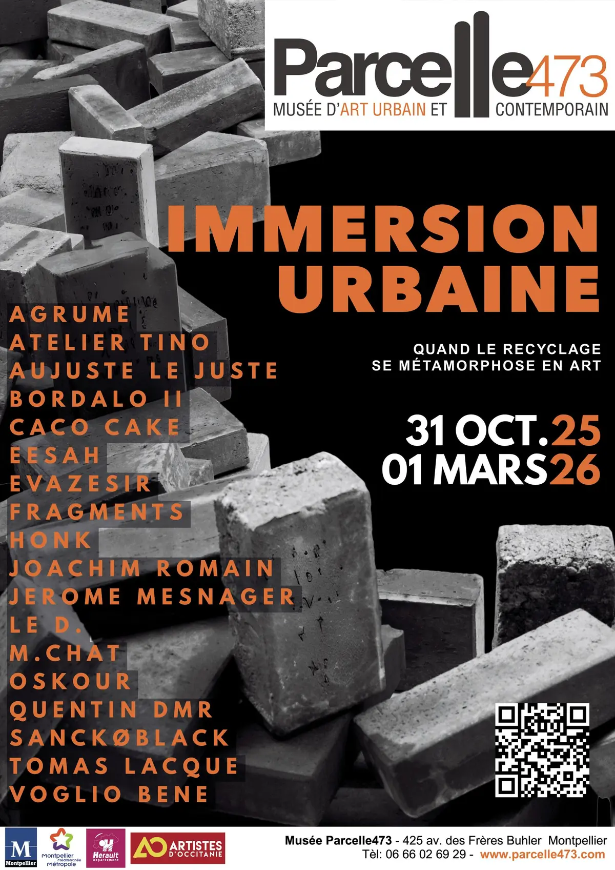 Montpellier : Exposition Immersion Urbaine - Parcelle473