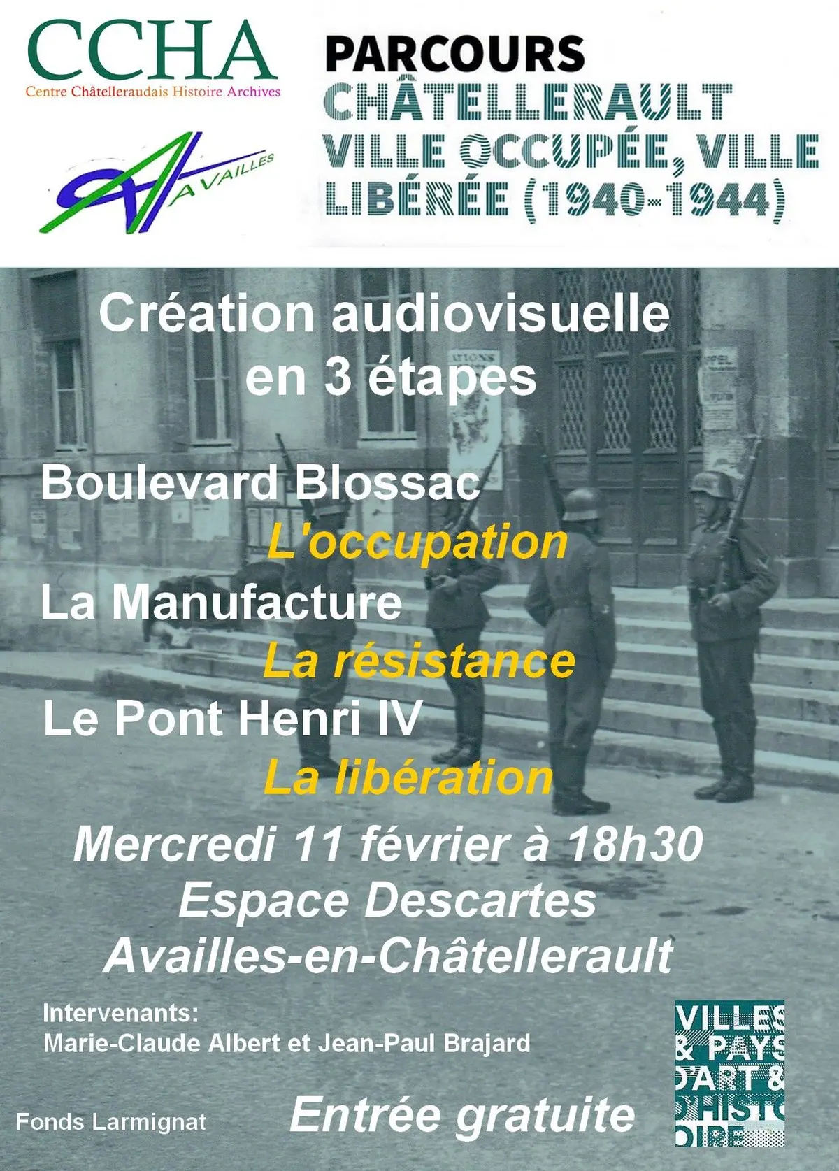 Châtellerault ville occupée, ville libérée (1940 1944)