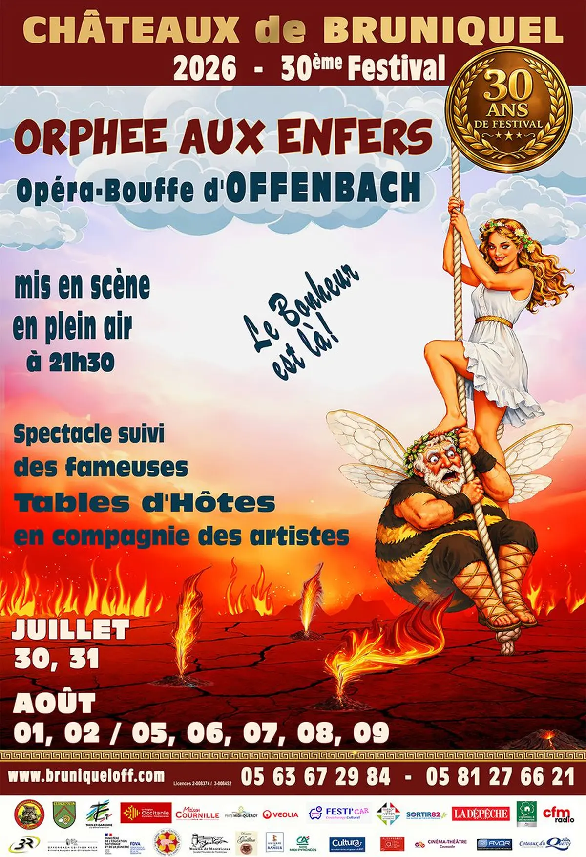 30ème Festival des châteaux de Bruniquel