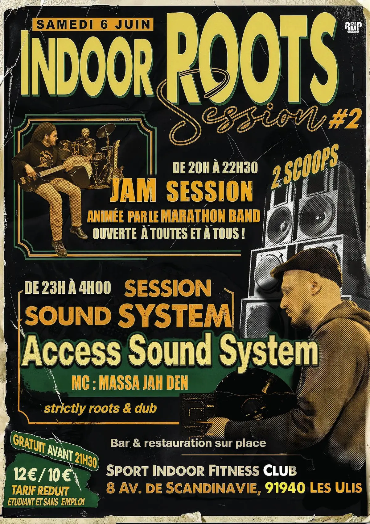 Indoor Roots Sessions #2 / Jam Session&Sound System