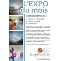 Le seuil du regard par Christine Studer au Domaine du HIRTZ &copy; Domaine du HIRTZ