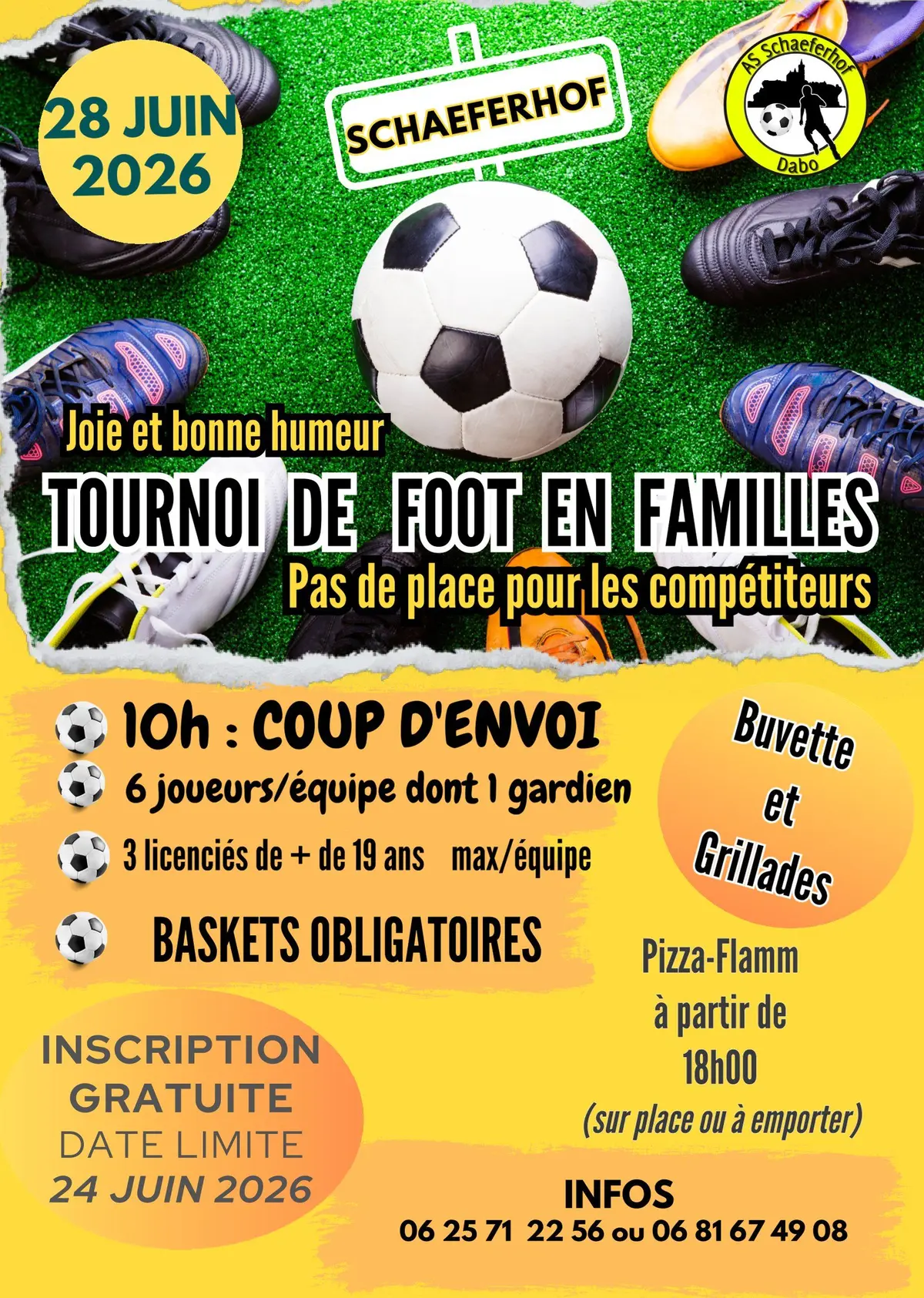 Tournoi de foot en familles