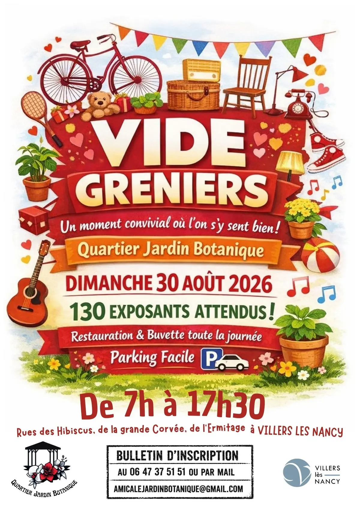 Vide Grenier du Quartier Jardin Botanique