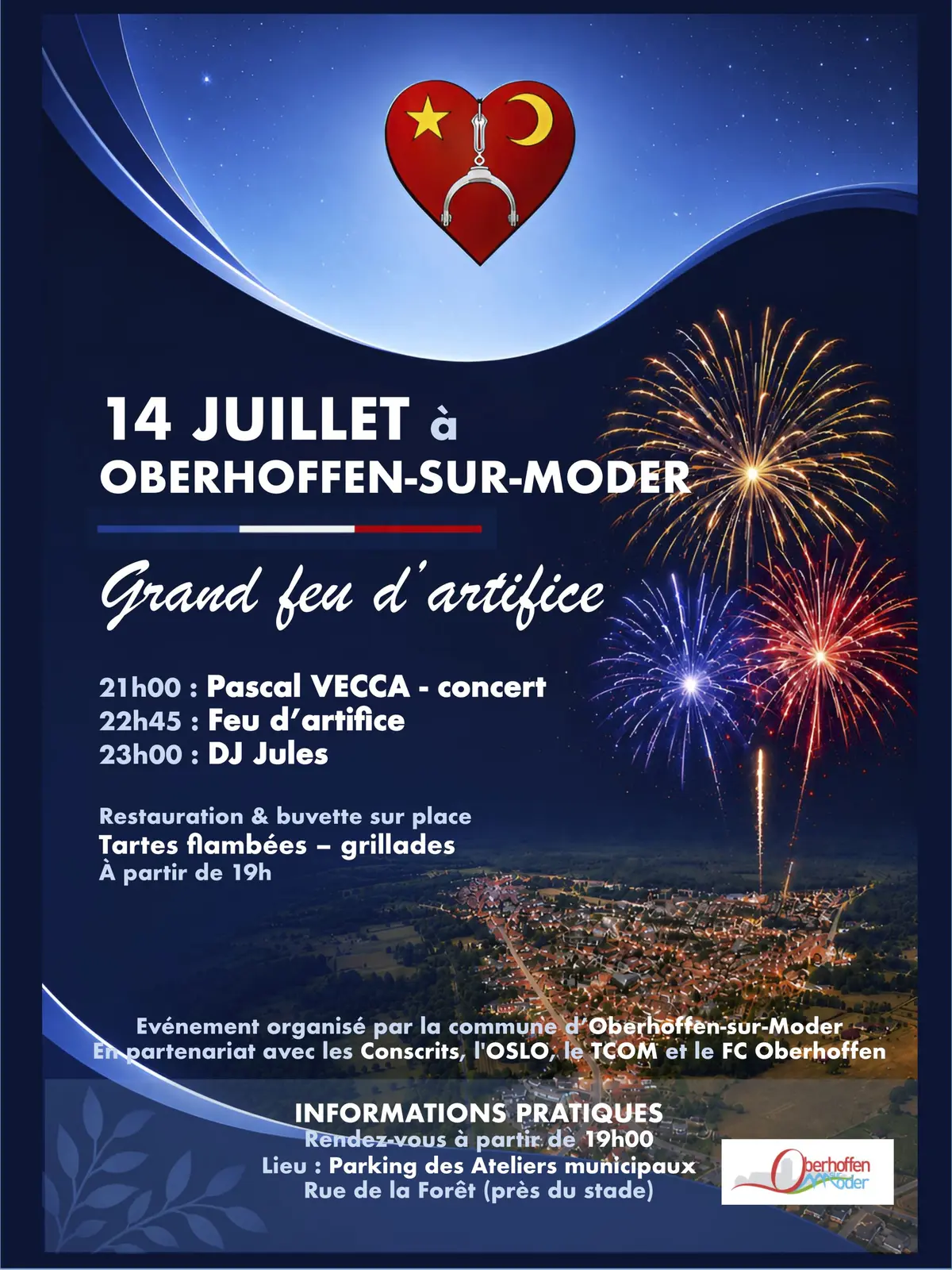 Grand feu d'artifice