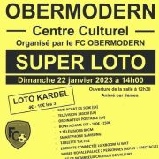 Super Loto Bingo Organisé par le FC Obermodern