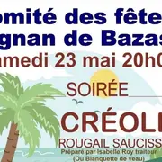 Repas et Soirée CRÉOLE