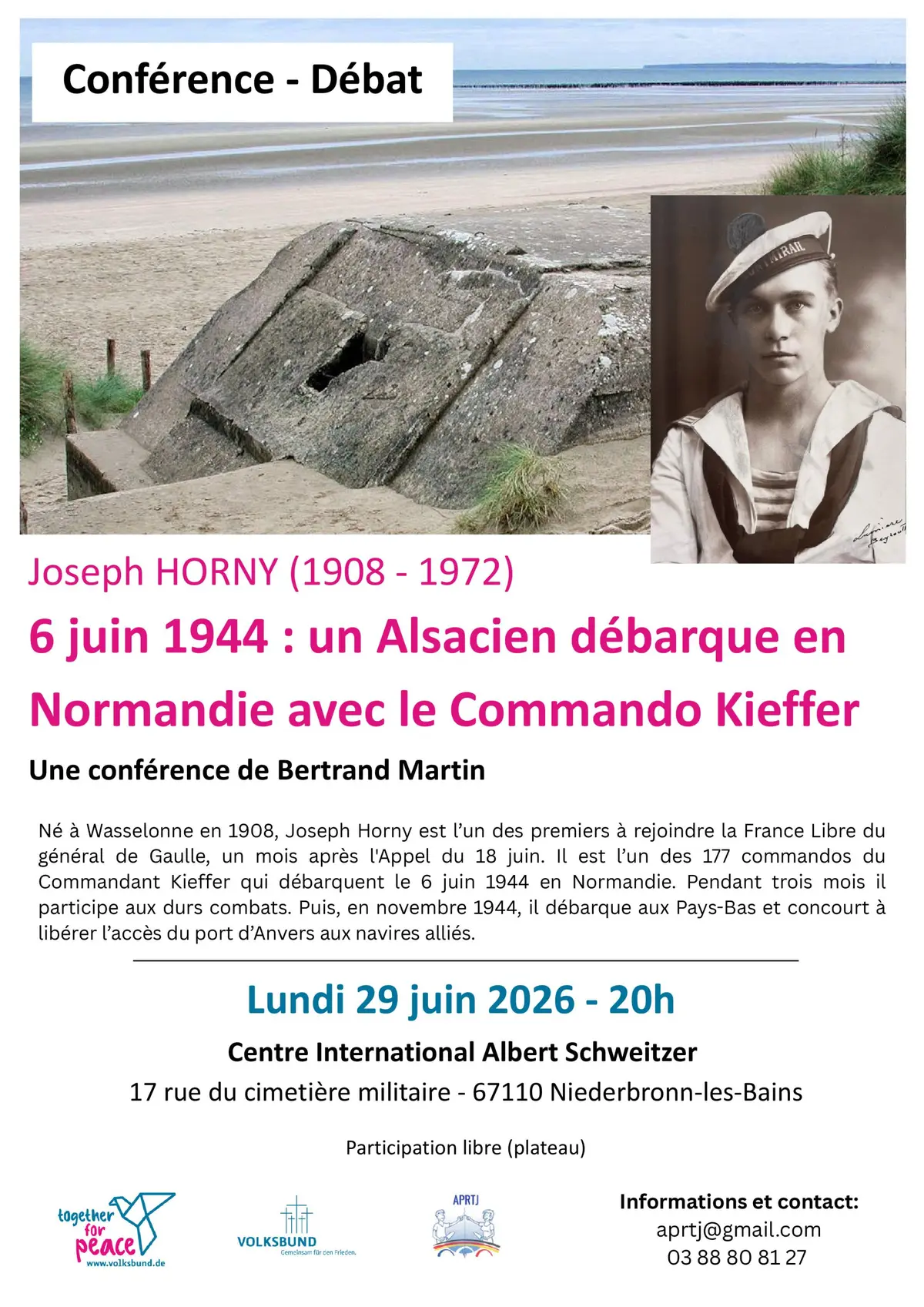 6 juin 1944 : un Alsacien débarque en Normandie avec le Commando Kieffer