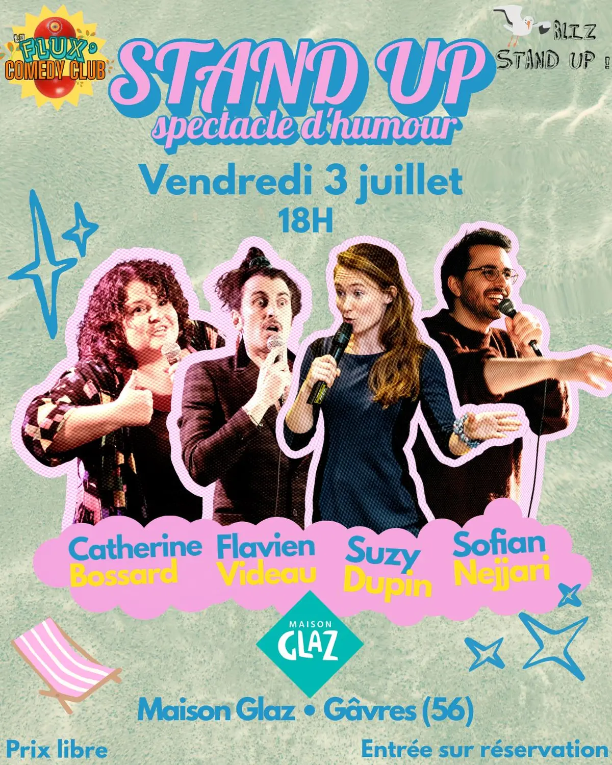 STAND-UP / spectacle d'humour / Maison Glaz