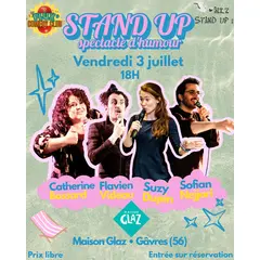 STAND-UP / spectacle d'humour / Maison Glaz