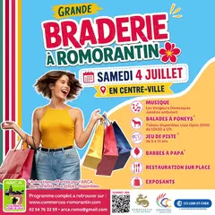 Braderie d'été • Samedi 4 juillet • Romorantin