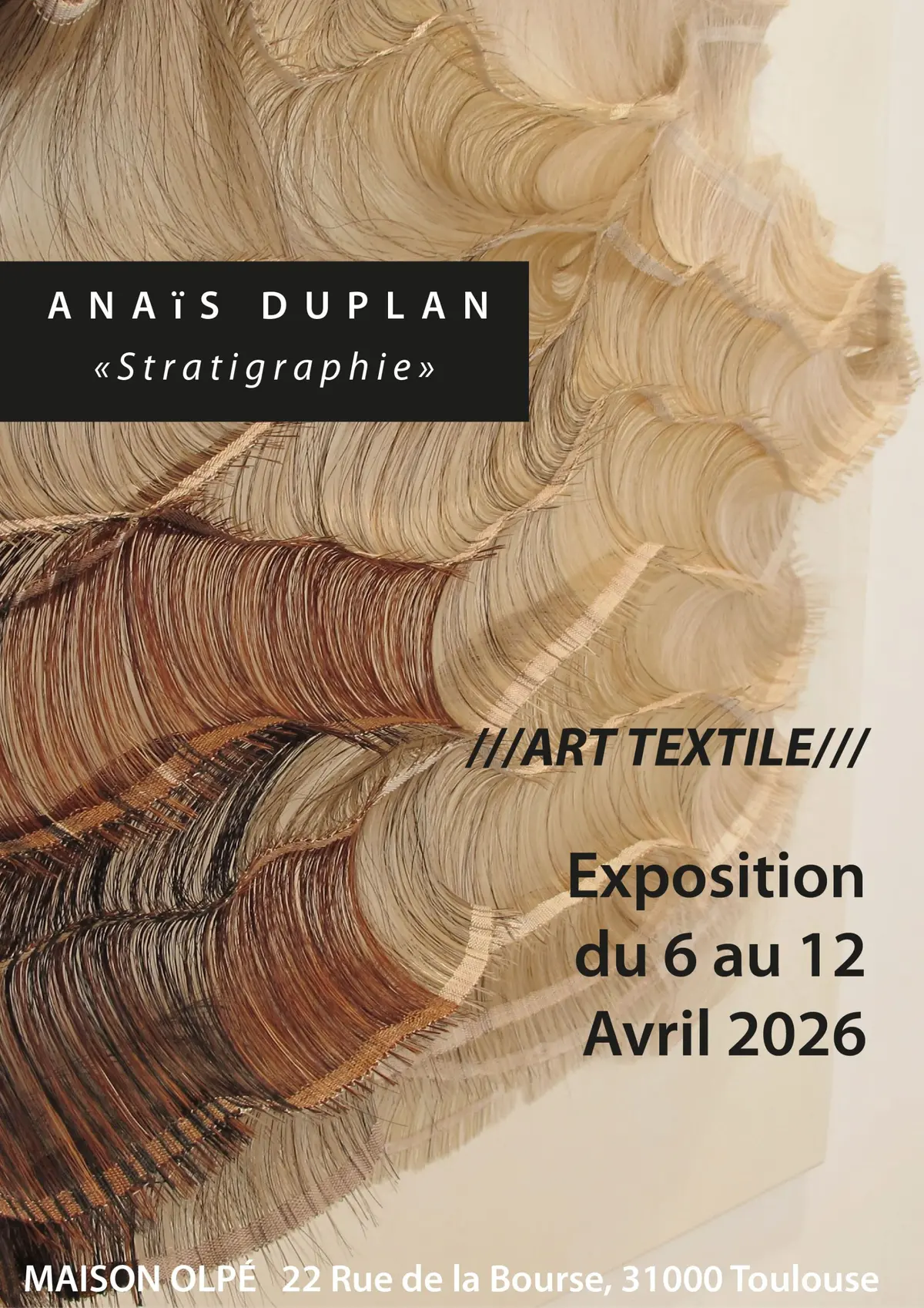 Anaïs Duplan  Stratigraphie