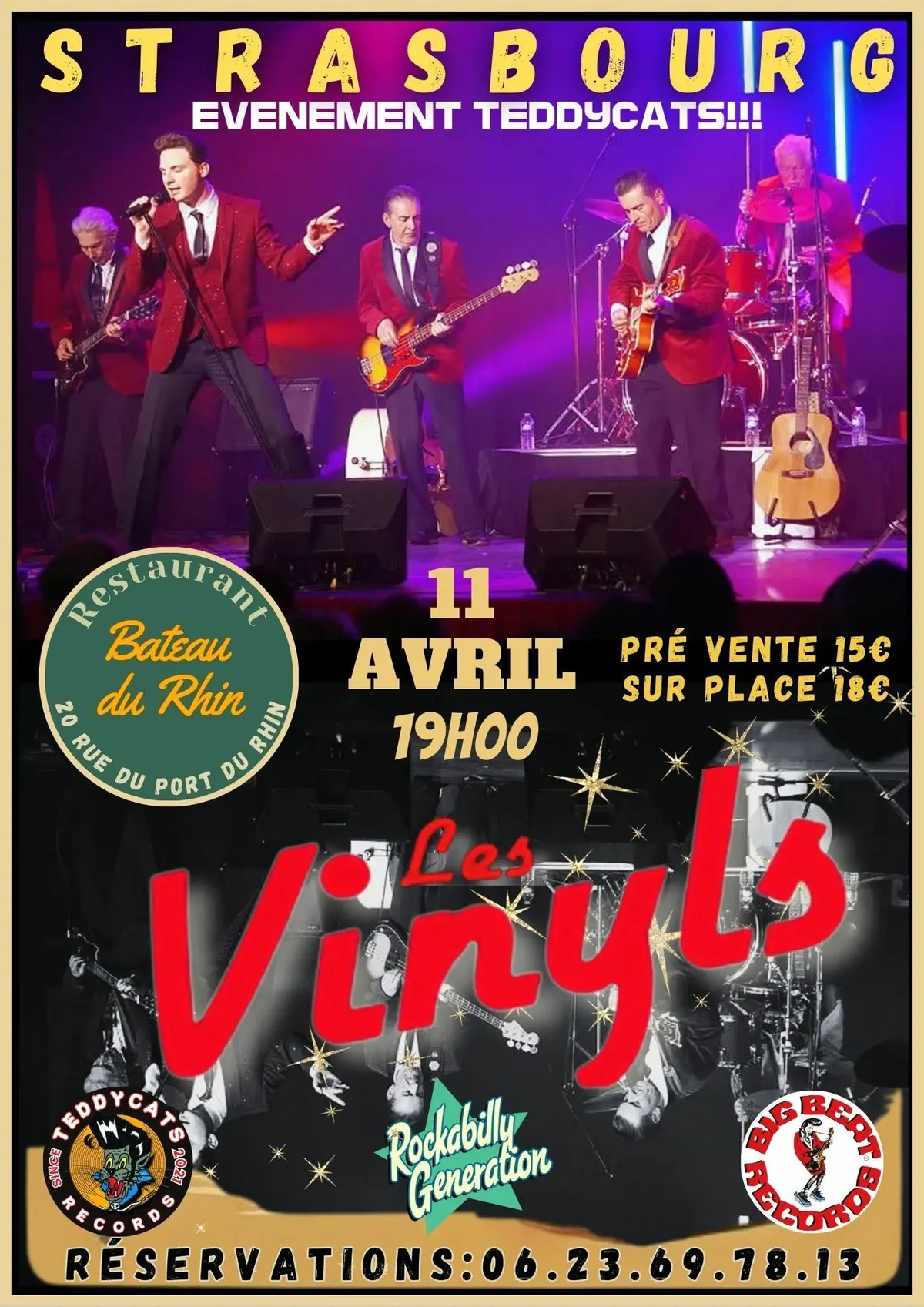 Les Vinyls en concert !