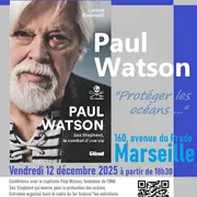Conférence Paul Watson - Marseille