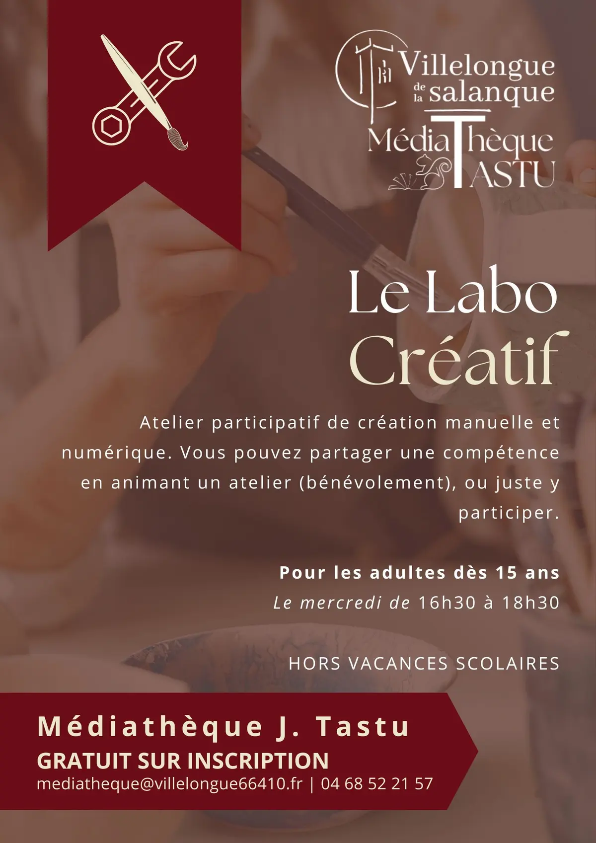 Le Labo Créatif | Médiathèque J. Tastu