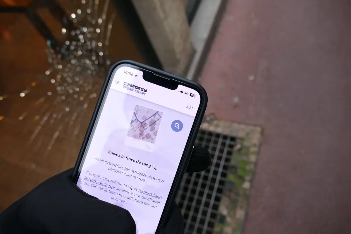 Escape game urbain The Walking Dead à Lille