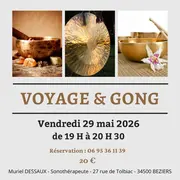 Voyage Sonore & Bain de Gong