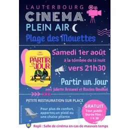 Cinema plein air - Partir un Jour