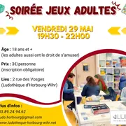 Soirée Jeux Adultes