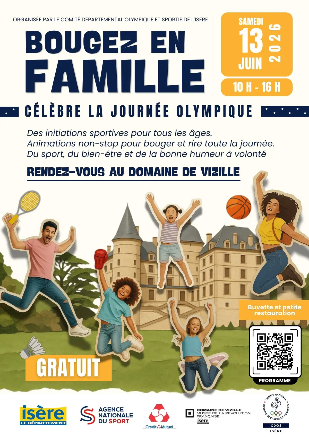 Bouger en famille célèbre la Journée Olympique