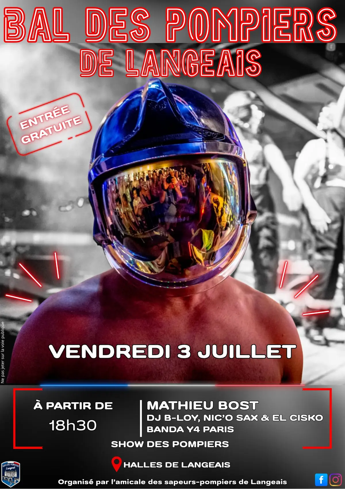 Bal des sapeurs-pompiers de Langeais 