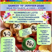 Loto au profit des oeuvres sociales des médaillés militaires