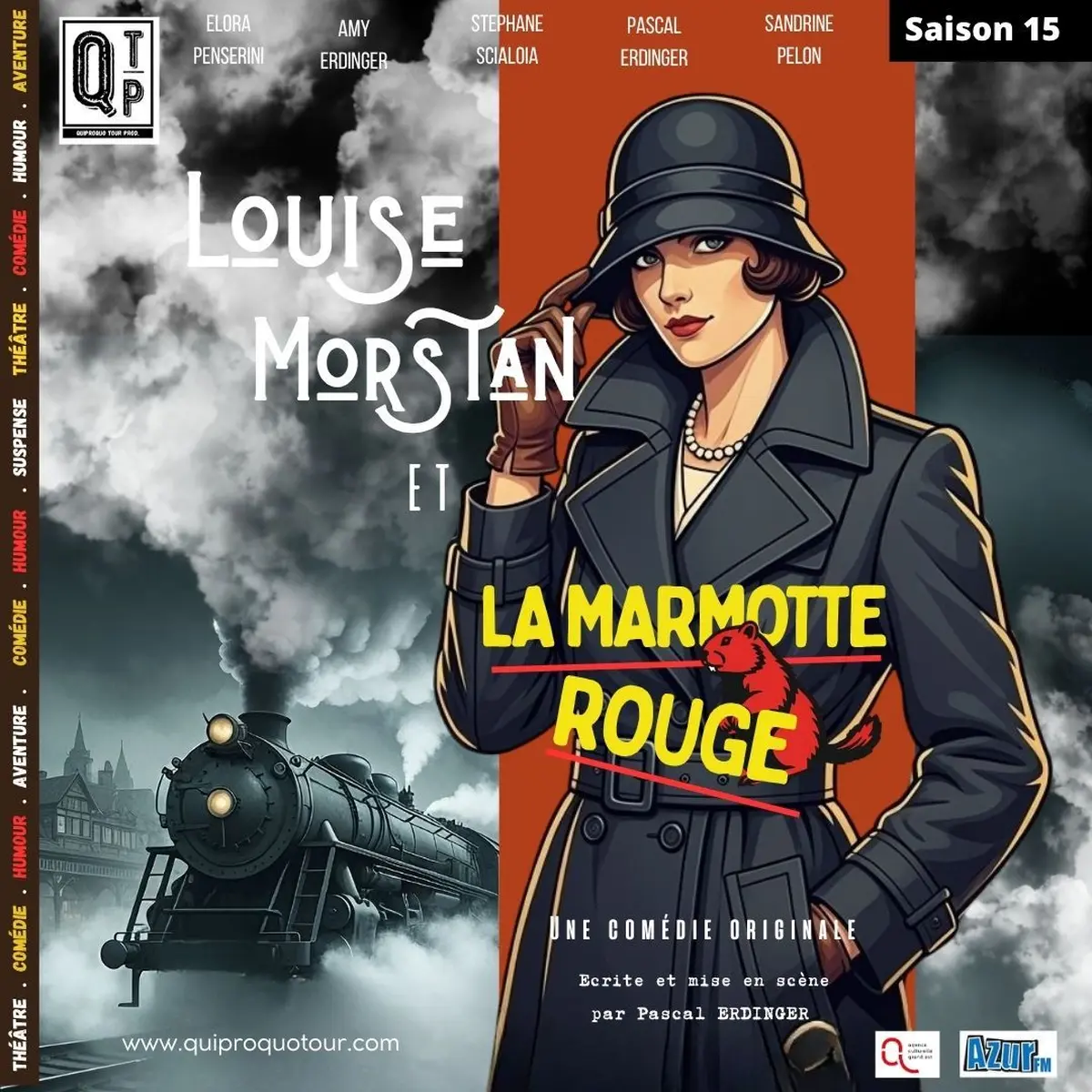 Louise Morstan et la marmotte rouge