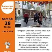 Repas partagé dansant