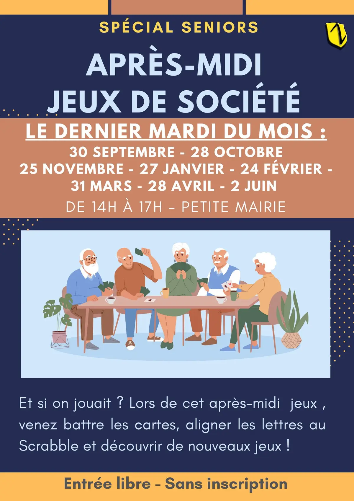 Après-midi jeux de sociétés