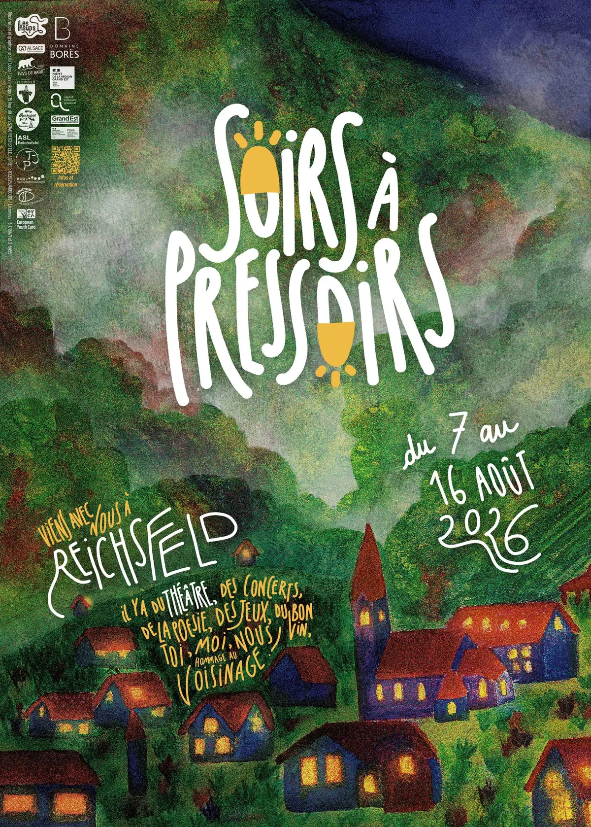 Soirs à Pressoirs 2026 - Scènes estivales au coeur des vignes - Reichsfeld