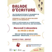 Balade d'écriture