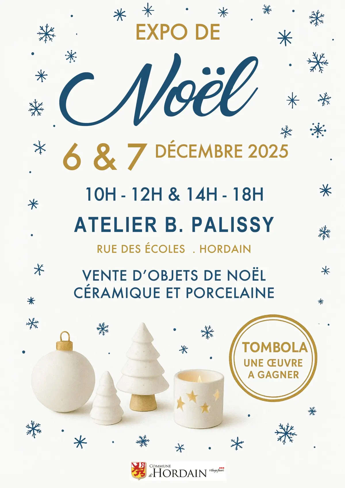 Marché de Noel Atelier Bernard Palissy Hordain