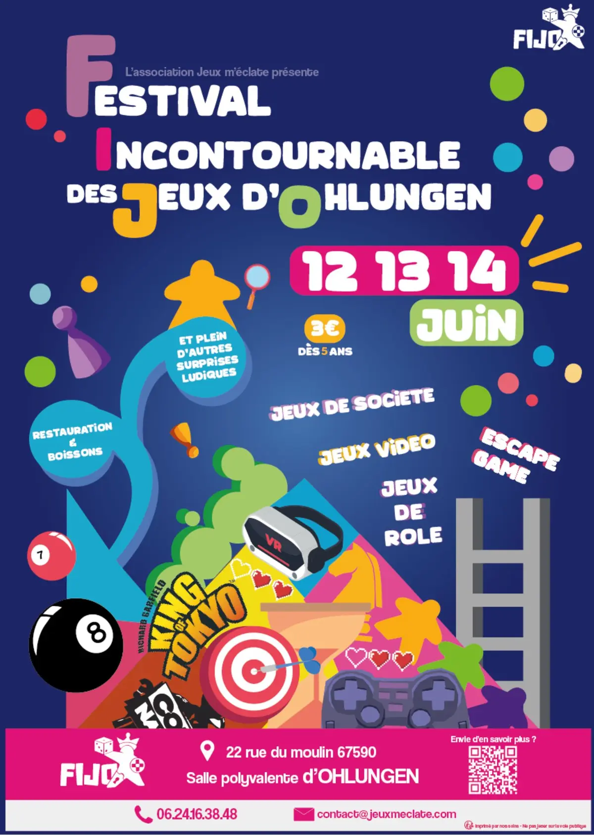 Festival Incontournable des Jeux d'Ohlungen 2026 (FIJO)