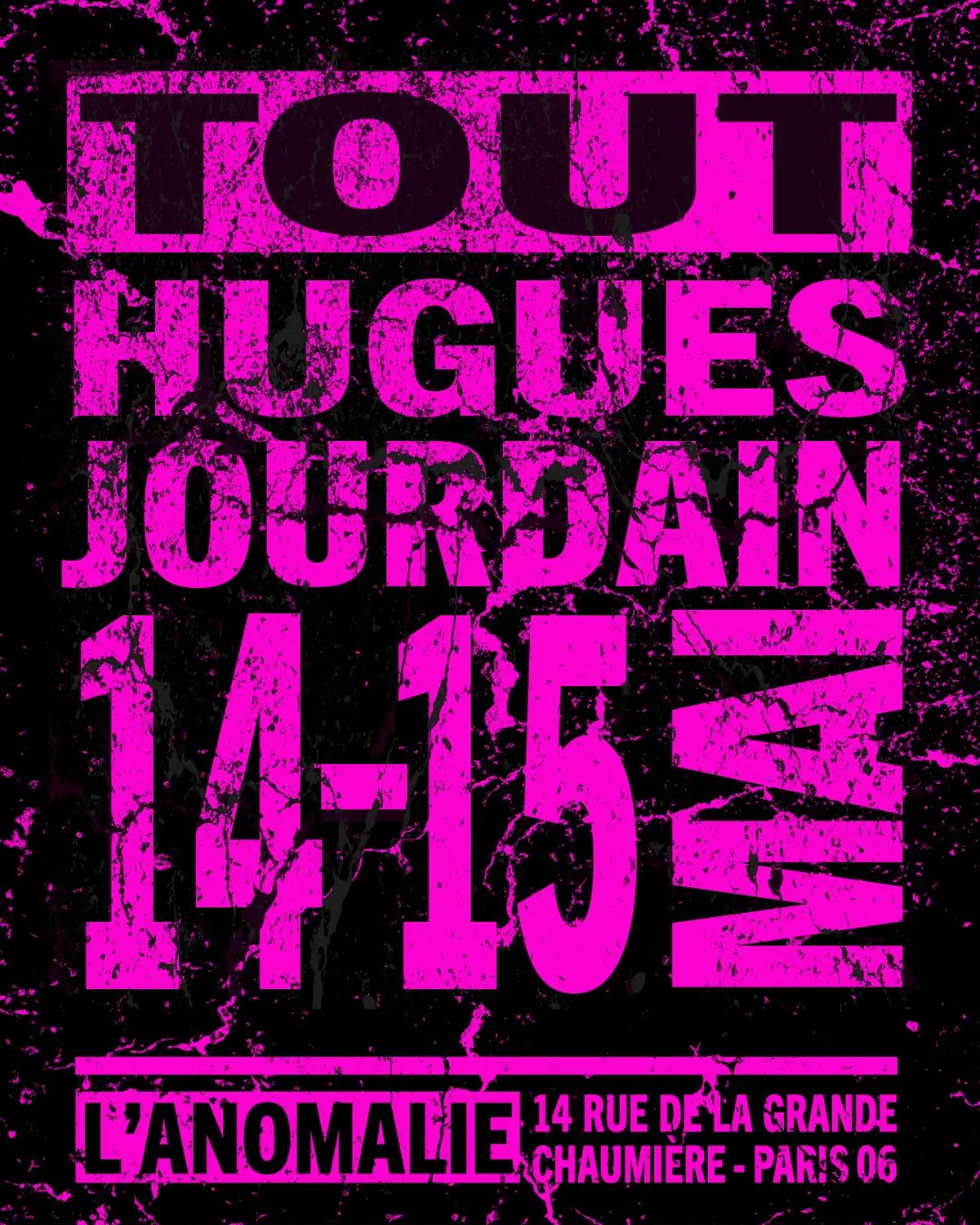 TOUT - Hugues Jourdain