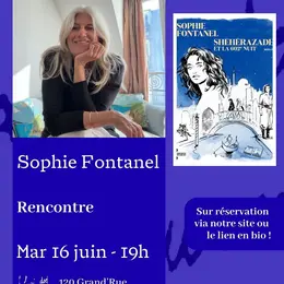 Rencontre avec Sophie Fontanel