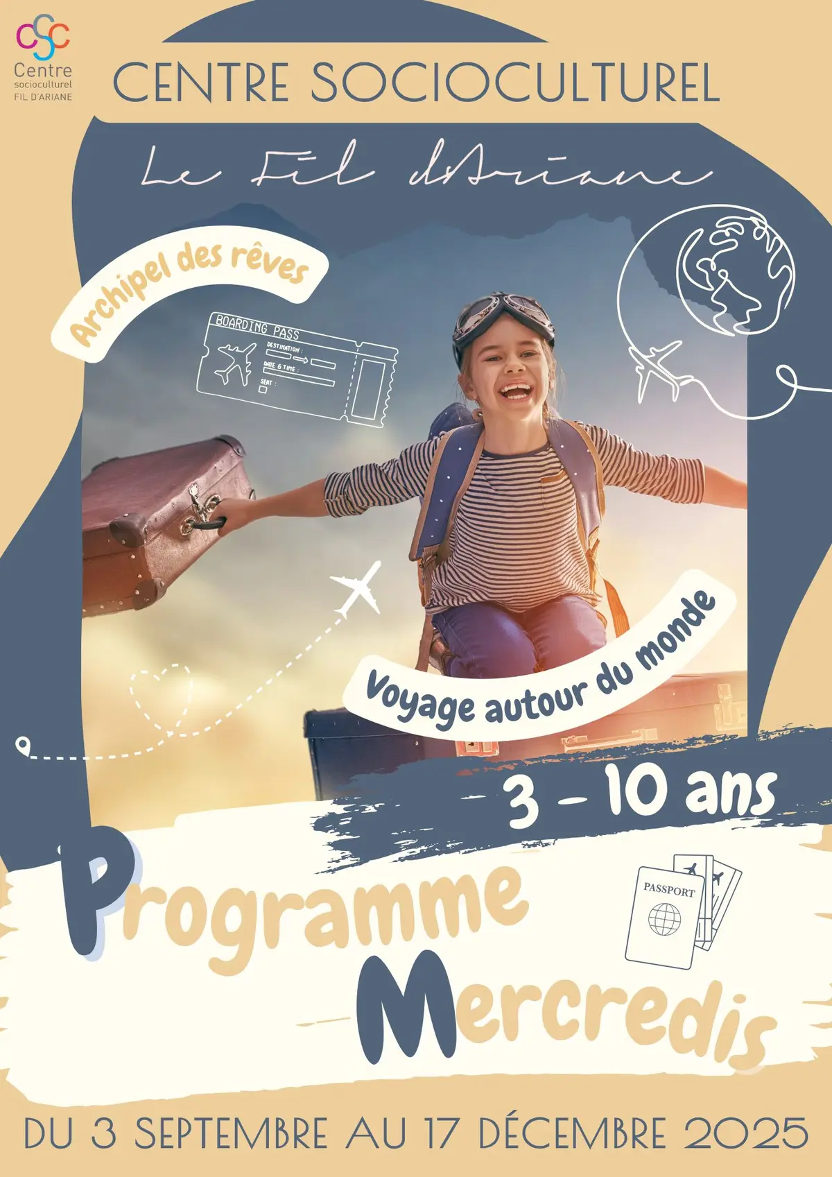 Accueils de Loisirs Mercredis Septembre - Décembre 