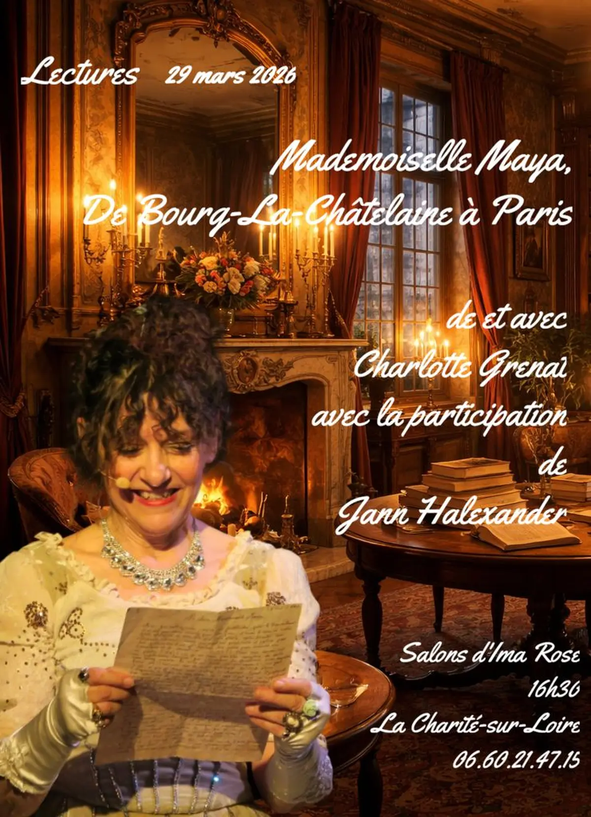 'Mademoiselle Maya, De Bourg-La-Châtelaine à Paris', la Charité-sur-Loire