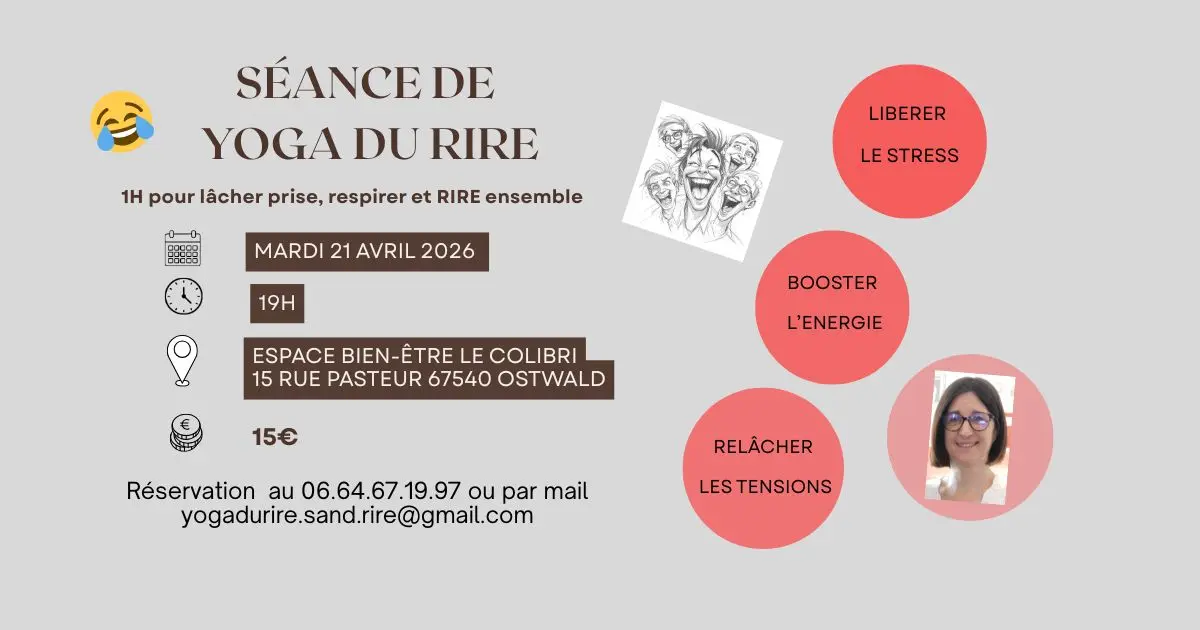 Séance de yoga du rire