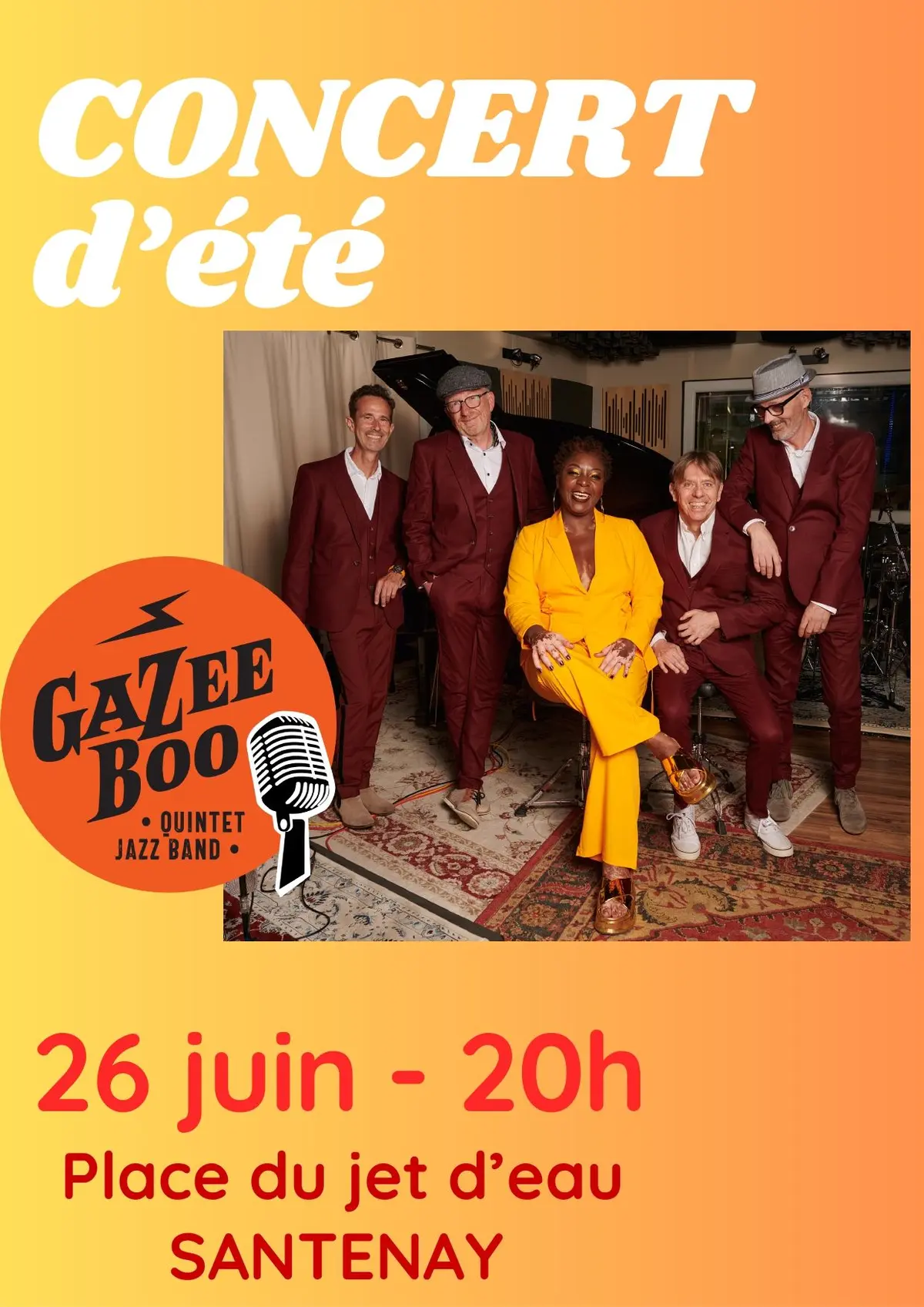 Concert d'été gratuit
