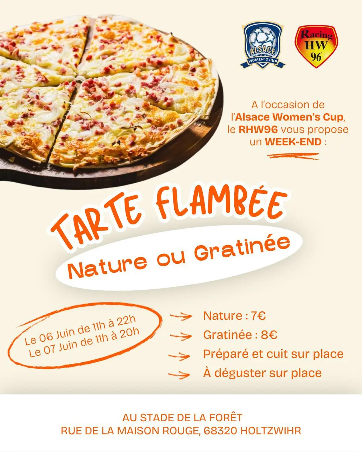 Week-end tarte flambées 