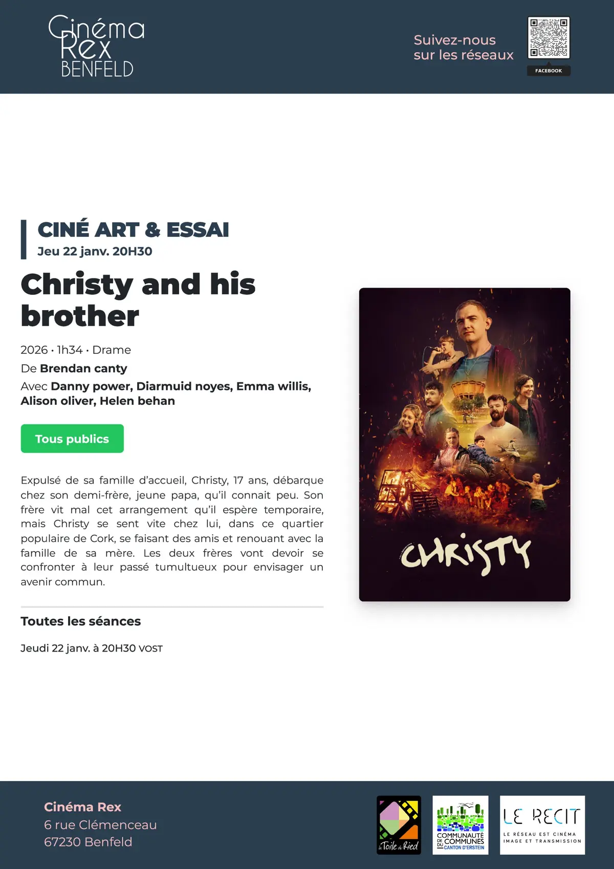 [Cinéma] Art & Essai : Christy and his brother
