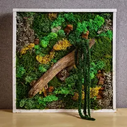 Atelier tableau végétal stabilisé