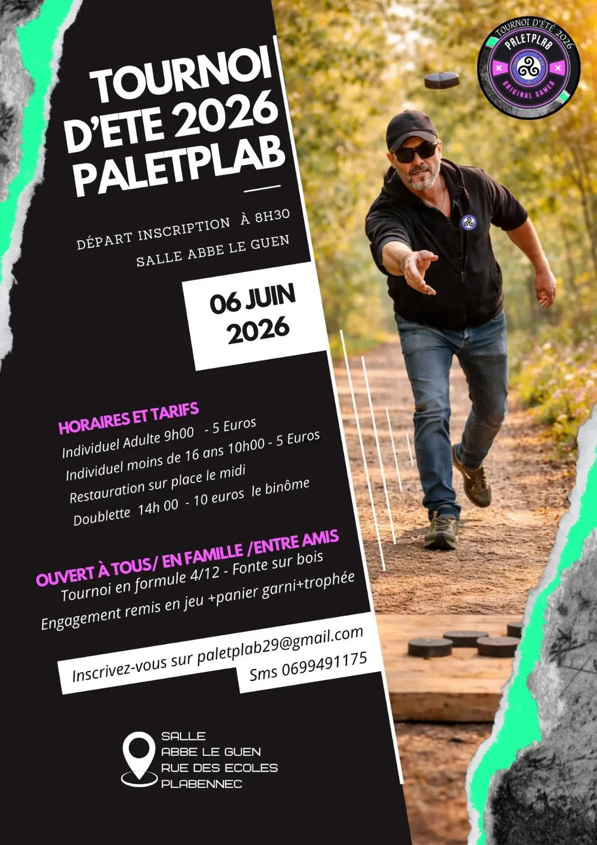 Tournoi d'été2026 Palet Plab