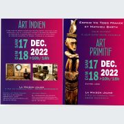 Expo-vente art africain et indien