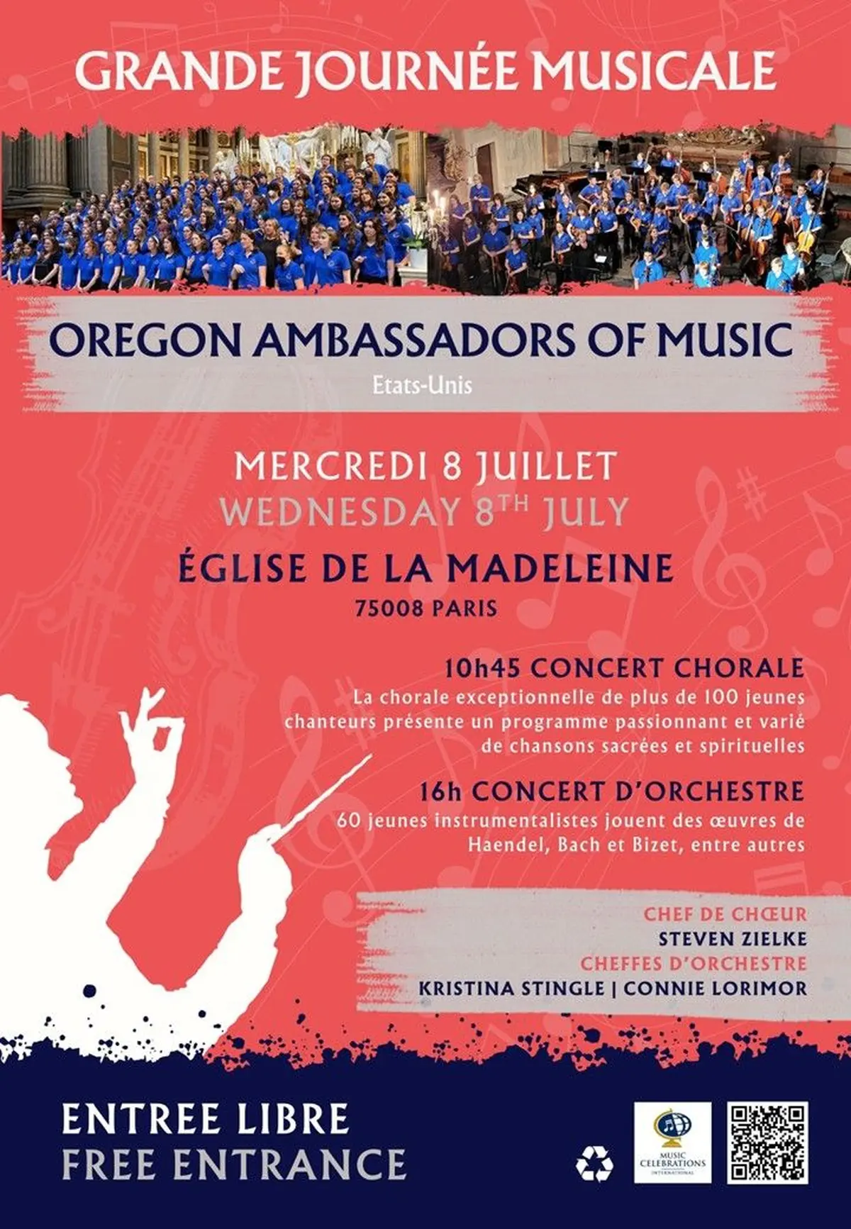 Grande journée musicale à l'église de la Madeleine