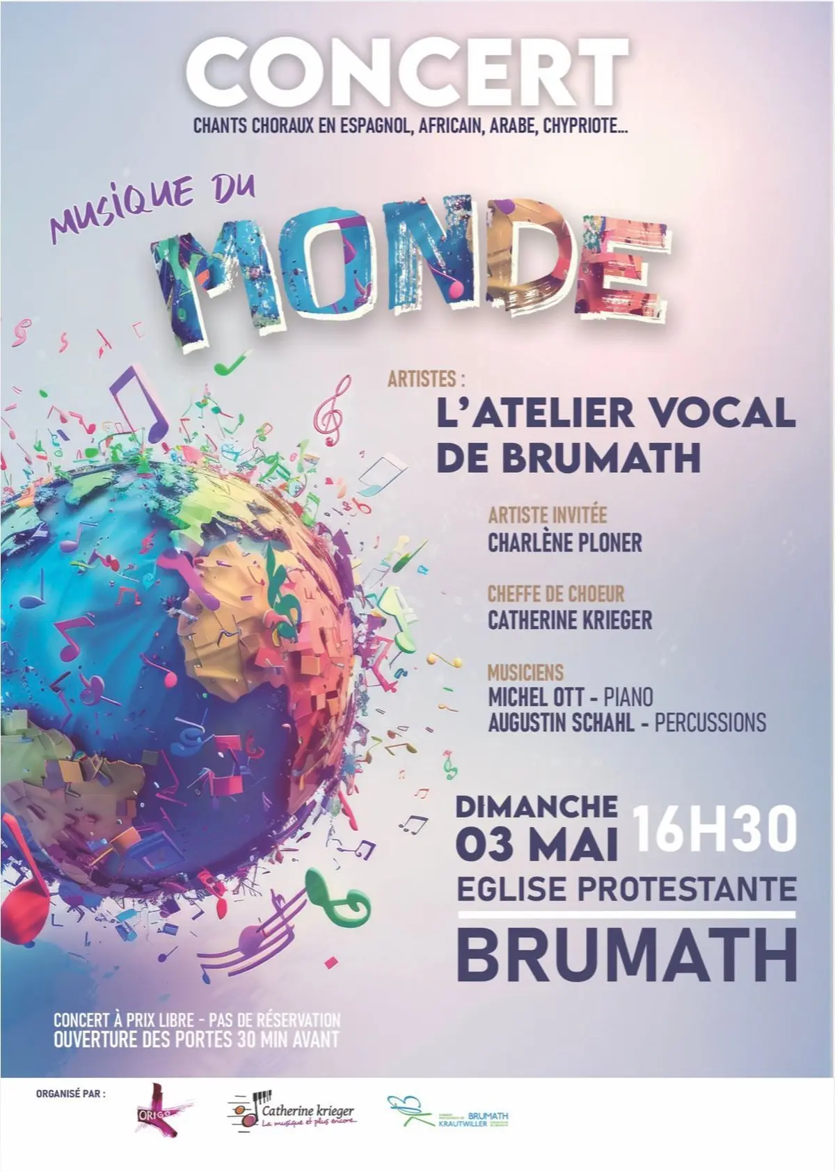 Atelier Vocal de Brumath - Musiques du Monde