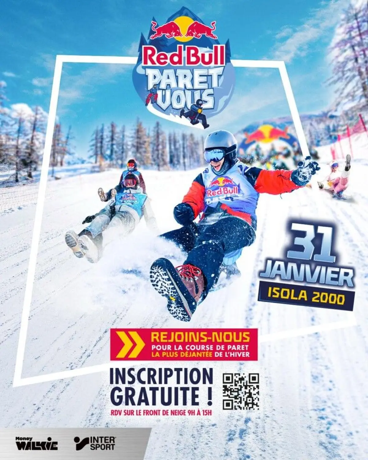 Red Bull Paret Vous, le 31 janvier à Isola 2000 