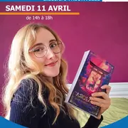 Claire Ivacci en dédicace à Thionville