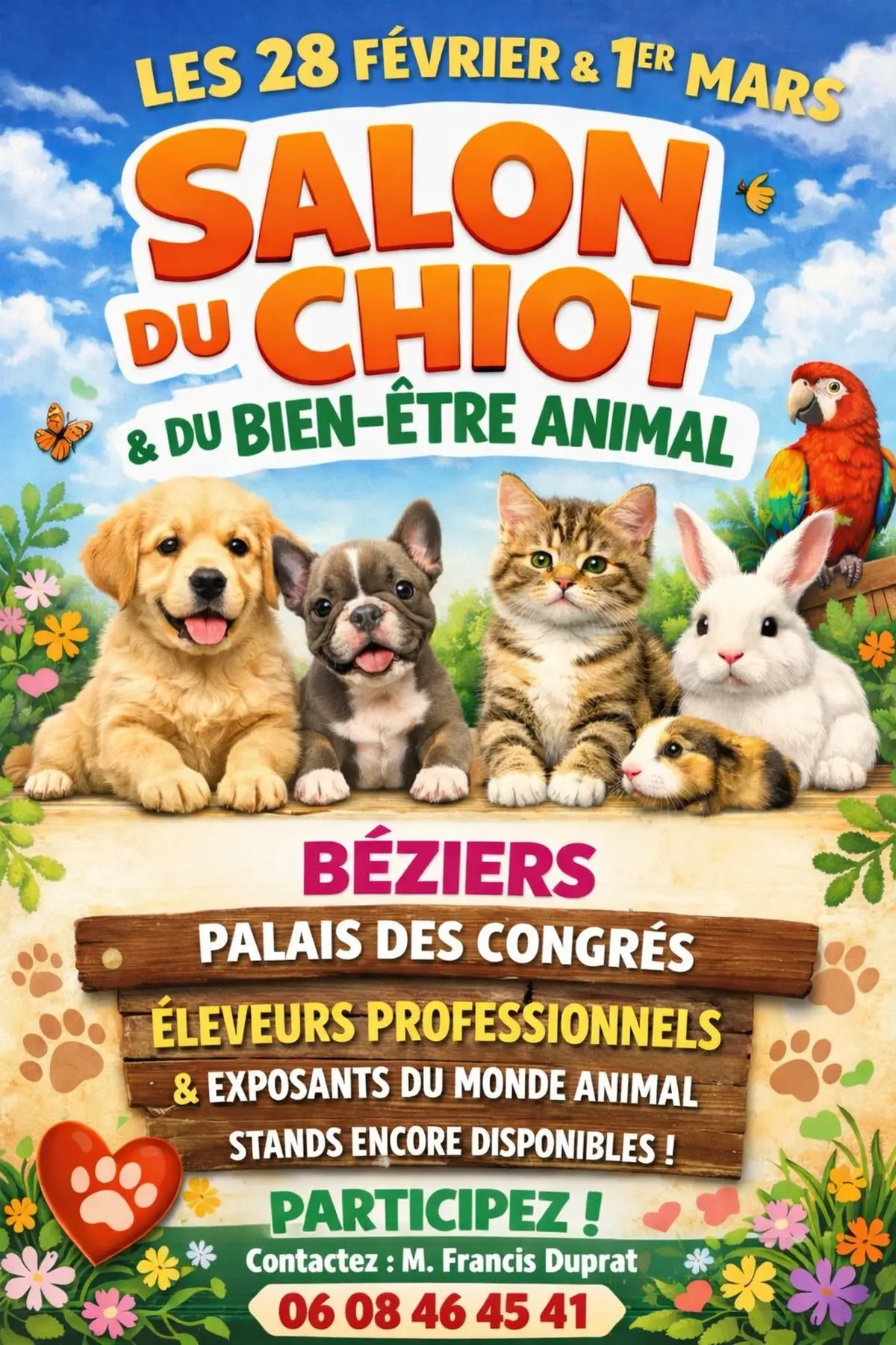 Salon du chiot et du bien-être animal 