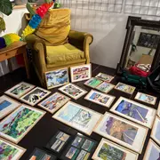 Finissage de l'exposition Voyages, Voyages d'A. Meunier et J. Tocqueville